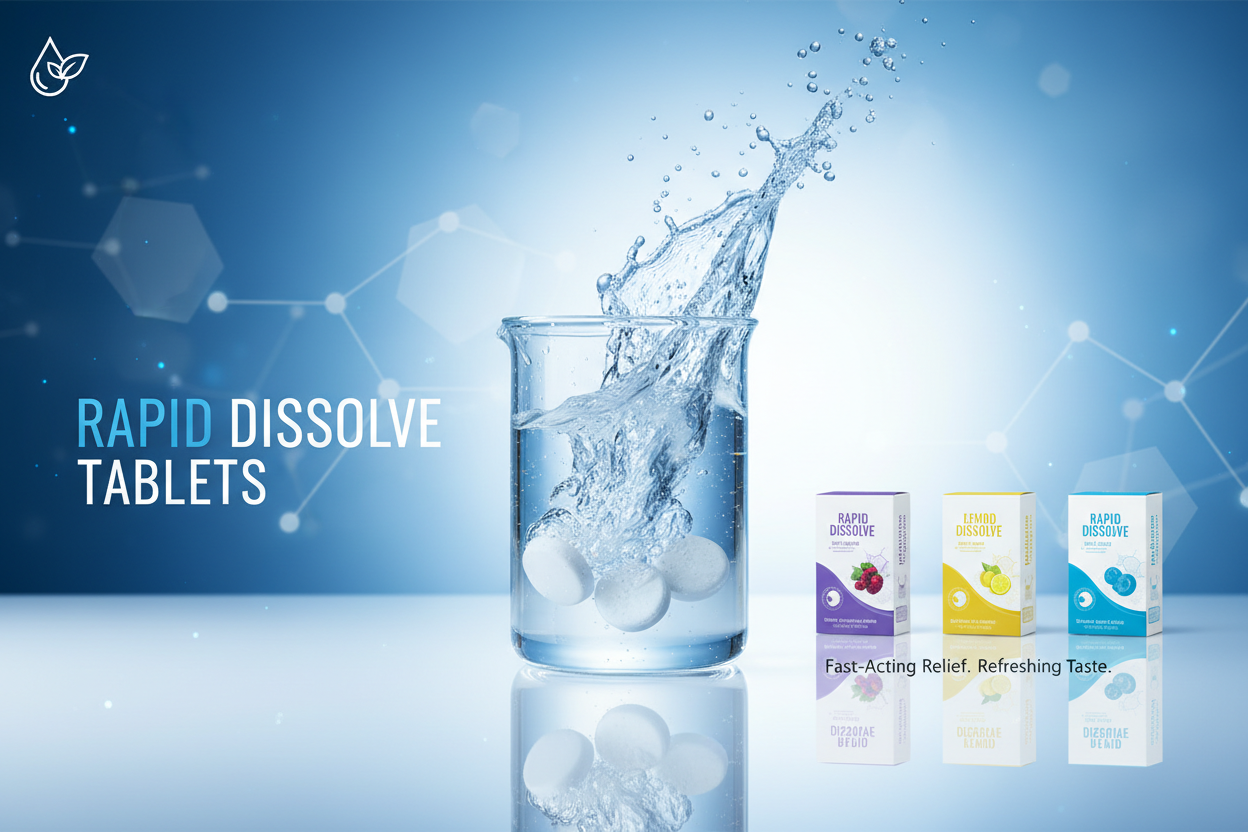Rapid dissolve tablets (Custom Compound - Prescription Required from a Physician)