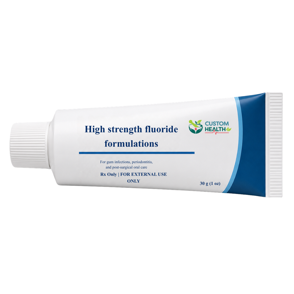 High strength fluoride formulations