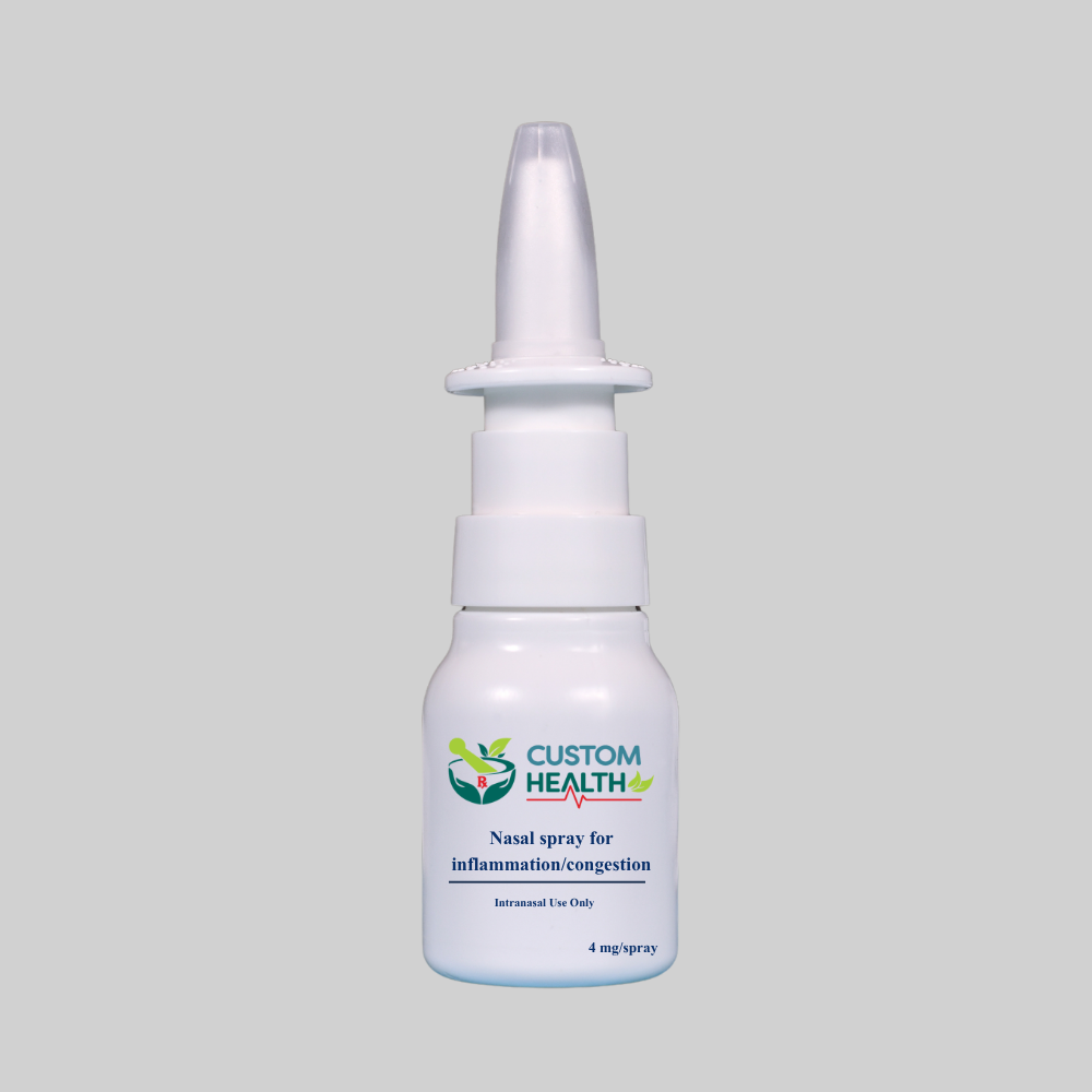 Nasal spray for inflammation/congestion