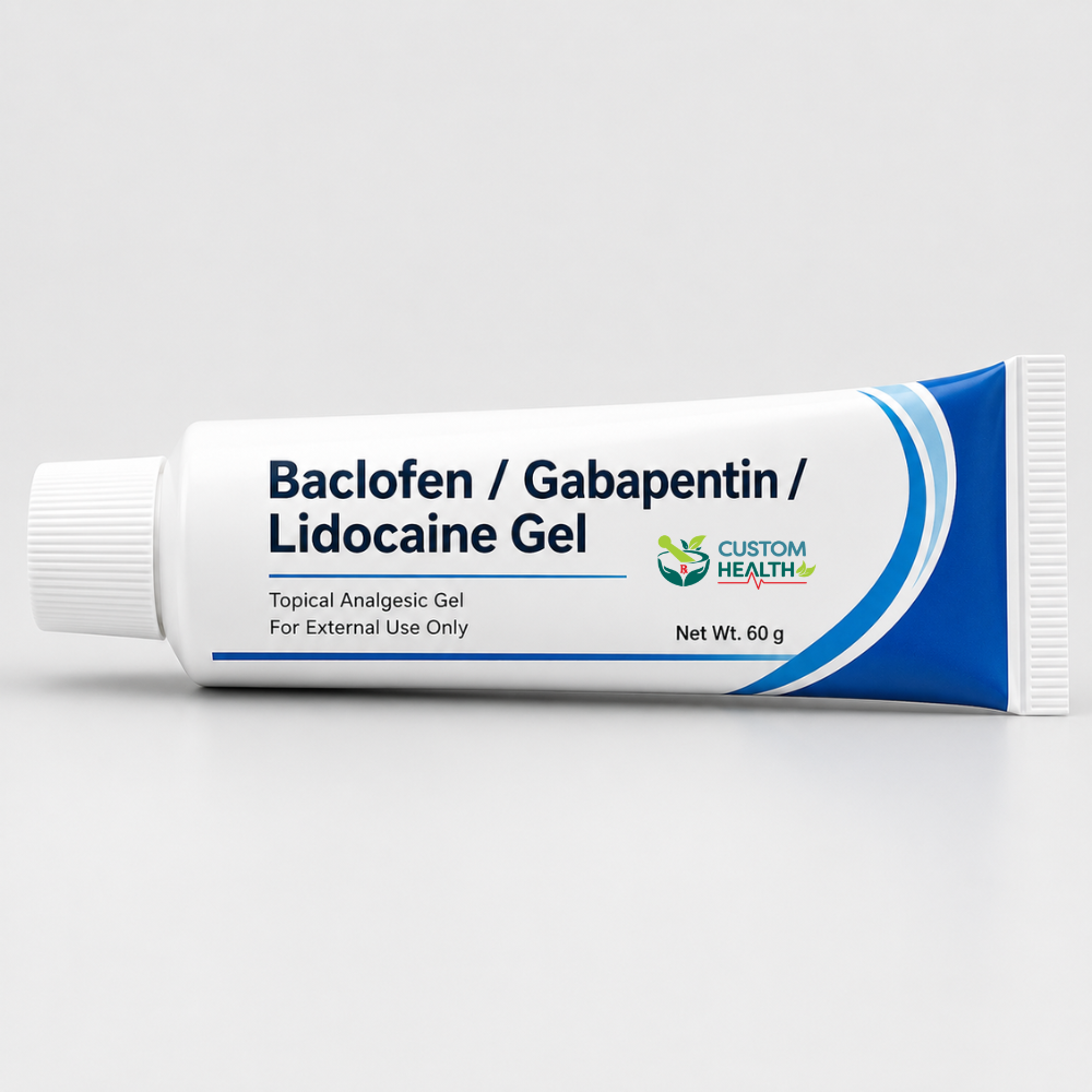 Baclofen/gabapentin/lidocaine